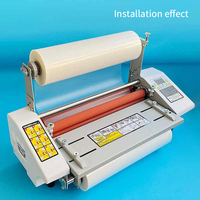 Film de plastification thermique BOPP pré-enduit brillant A3/33CM avec mandrin de 1 pouce pour photos, cartes de visite et impressions