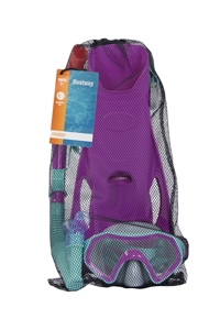 Máscara de Buceo Antivaho para Niños 25046, Juego de Snorkel y Aletas Crusader para Jóvenes de 7+ Años - Product Image 6