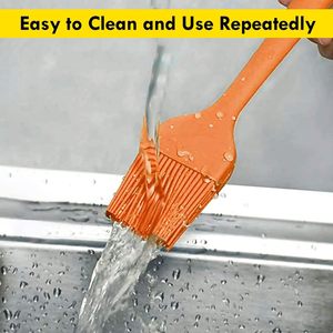 Brocha de Silicona de Grado Alimenticio al por Mayor, Resistente al Calor, Ancha, Libre de BPA, para Repostería y Barbacoa - Product Image 4