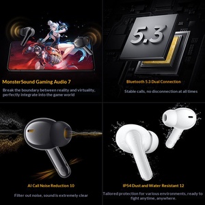 Auricolari True Wireless In-Ear IQOO TWS 1i, Batteria a Lunga Durata, Impermeabili IP54, <span class=keywords><strong>45</strong></span> Ore in Standby, Cancellazione Attiva del Rumore - Product Image 3