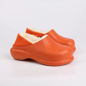 Nuevas Pantuflas Impermeables de Algodón para Interiores y Exteriores para Parejas, Cálidas para Invierno, con Suela Gruesa y Antideslizante de EVA - Product Image 6