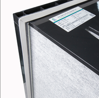 Filter Kimia yang Dapat Disesuaikan Tipe W Filter Karbon Aktif Filter Udara untuk HVAC