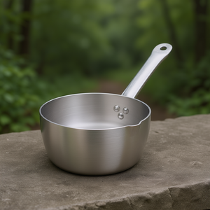 Pentola a cupola in alluminio da 1,5 litri con beccuccio per versare, per cucinare - Product Image 3