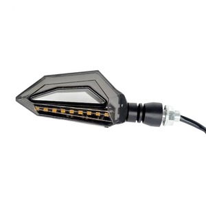 TCYATO motosiklet <span class=keywords><strong>LED</strong></span> dönüş sinyali modifikasyon aksesuarları: 12V gündüz çalışan ışık, çift renkli akan dönüş sinyali - Product Image 2