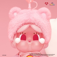 Nouvelle tasse à paille en verre PVC authentique POPMART de la série Care Bear, article cadeau