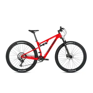 Mountainbike 27/29 Inch Mountainbike Carbon Zachte Staart Oude Rem Mountainbike Volwassen Off-Road Shock Absorpt fiber Cyclus