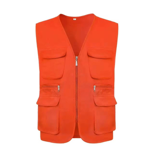 Nhà Sản Xuất Chất Lượng Biểu Tượng Tùy Chỉnh Vest Cho Xây Dựng Kỹ Thuật Đa Chức Năng Dài Lỏng Thể Thao Sợi Nhuộm Voan Trống - Product Image 5