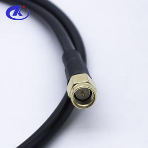 Cable de Puente SMA Macho a SMA Macho con Conector de Crimpado para Cable Coaxial <span class=keywords><strong>RG58</strong></span>, 1m - Product Image 3