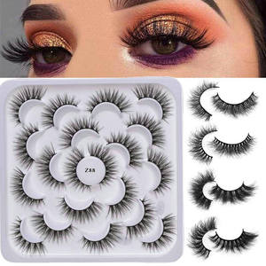 ชุดขนตาปลอมทำมือ10คู่3D ขน<span class=keywords><strong>ต</strong></span>าปลอมขนมิงค์เทียมจาก3D วีแกนทำด้วยมือ - Product Image 6