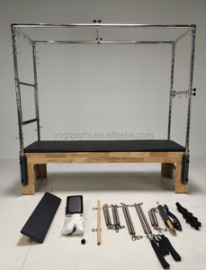 Cadillac de Pilates en bois de chêne de style classique avec <span class=keywords><strong>barre</strong></span> de trapèze complète pour studio à domicile et usage commercial - Product Image 2