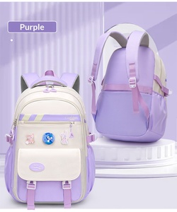 Sac à dos de dessin animé pour filles, sac à dos mignon de grande capacité, sac à dos polyvalent pour les élèves du primaire - Product Image 6