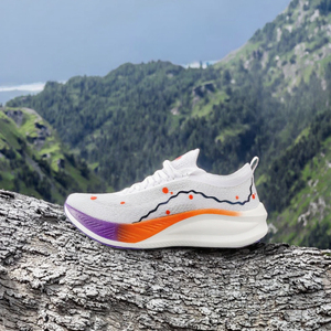Chaussures de plaque de carbone à paume complète supercritique pour l'entraînement au marathon Absorption des chocs à haute élasticité pour l'hiver printemps automne - Product Image 3