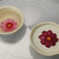 Décorations de gâteau personnalisées pour mariage, cocktail, fleurs, écologiques, végétariennes, papier sucre rose, film comestible, outils pour gâteaux