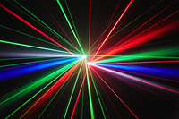 Projecteur de scène Little Angel 50W LED à tête mobile avec laser, boule magique, DMX512, activation sonore, éclairage de fête et de discothèque