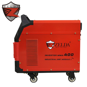 เครื่องเชื่อมไฟฟ้าอุตสาหกรรมแบบพกพา ZELDA MMA-400A โมดูล IGBT 380V สำหรับงานหนัก มอเตอร์ใหม่ ประสิทธิภาพ 85% รับประกัน 1 ปี - Product Image 5