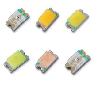 LED de alta luminosidad 0603 de luz blanca, tipo patch pequeño, en colores amarillo, rojo, rosa, morado, azul y verde - Venta directa de fábrica - Product Image 1