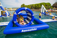 Offres Spéciales gonflable Hamster Roller Wheel Kid's Paradise Toys Roues de roulement gonflables à eau