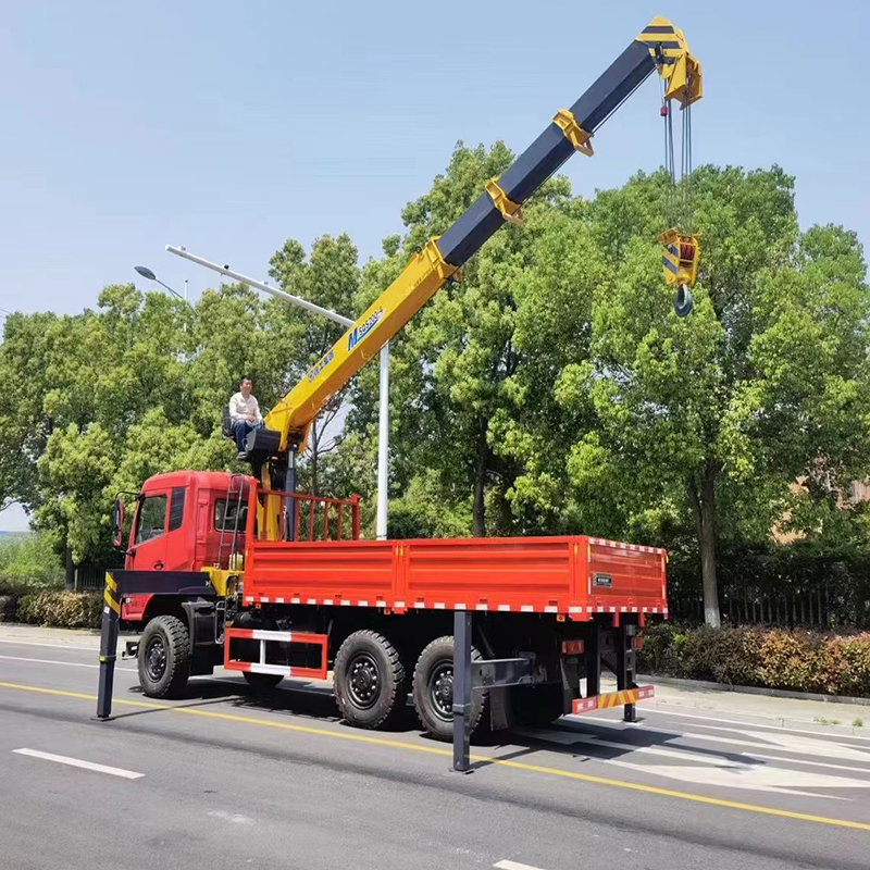 Подгонянный внедорожный кран DONGFENG 6x6, 8 т, Автомобильный Кран, внедорожник, кран-манипулятор, производитель WD, 10 т