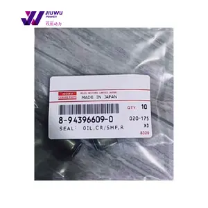 Machinery Engine Parts 8943966092 JIUWU Power Excavator Parts Valve Seal 8-94396609-2 For 6HH1 4HF1 4HE1