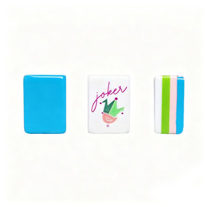 Four-Layer Spliced Acrylic American Mahjong Set Hand Play Western Leisure Wholesale <b>Gambling</b> Table Mahjong Tiles - Product Image 4
