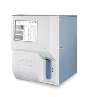 Analizador de Hematología Automático para Veterinaria, Máquina de Análisis de Sangre Totalmente Automática para Hospital de Animales con Pantalla Digital