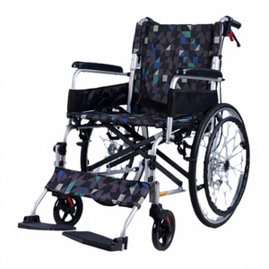Silla de Ruedas KS de Aleación de Aluminio Plegable Ligera y Portátil para Movilidad de Personas Mayores - Product Image 1