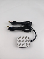 Antenne carrée combinée 2-en-1 4G LTE GNSS, antenne à double alimentation auto-adhésive avec connecteur SMA pour voiture et IoT industriel