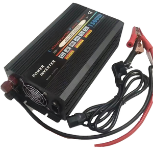 Inversor de Corriente Continua a Corriente Alterna Monofásico de 500W 800W 1000W 12V 24V a 110V 220V Fuera de la Red Solar de Onda Sinusoidal Modificada para Automóvil - Product Image 1
