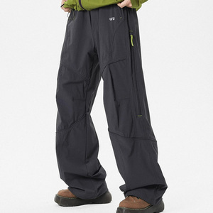 <span class=keywords><strong>Pantaloni</strong></span> Cargo Primaverili da Uomo Stile Americano, Asciugatura Rapida, <span class=keywords><strong>Idrorepellenti</strong></span>, per Escursionismo, con Zip Laterale, Funzionali e Casual - Product Image 5