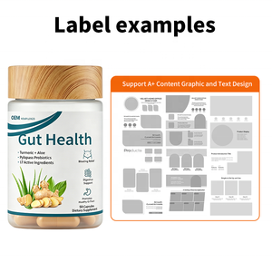 Cápsulas para la Salud Intestinal de Marca Privada OEM con Probióticos, Cúrcuma y Aloe, para Vendedores de Amazon FBA, Cumple con COA y Pruebas de Terceros - Product Image 6