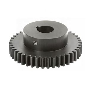 Piezas de transmisión OEM de molino de cemento, anillo de engranaje recto de acero forjado y eje de engranaje de piñón de HXMT - Product Image 2