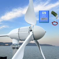 Éolienne hors réseau 5 kW/3 kW à puissance réelle, 48 V/96 V, pour usage domestique – Générateurs éoliens à puissance réelle
