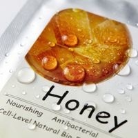 Masque facial coréen en feuille au miel pur fermenté, sans additifs, hydratant, apaisant et éclaircissant, pour peaux sensibles