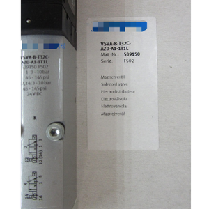 Ein neues Magnetventil VSVA-B-T32C-AZwbrD-A1-1T1L 539150 - Product Image 1