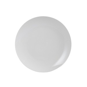 Plato redondo blanco de cerámica, porcelana fina, plato bajo para postre o carne, para fiestas, vajilla para uso doméstico. - Product Image 5