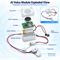 Module de jouet parlant IA avec WiFi et BLE pour fournisseurs d'animaux en peluche, doté de fonctions d'histoires, d'apprentissage et de questions-réponses