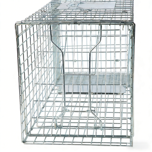 Kit complet de pièges à animaux multi-tailles S-M-<span class=keywords><strong>L</strong></span>-XL pour la lutte antiparasitaire <span class=keywords><strong>et</strong></span> les propriétaires de grandes surfaces - Solutions pour ratons-laveurs, renards, sangliers - Product Image 3