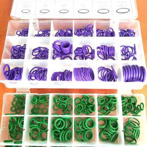 Cao su O <span class=keywords><strong>Ring</strong></span> Set O-<span class=keywords><strong>ring</strong></span> con dấu loại Kit Sửa chữa hộp cho ô tô A/C sạc Hose thủy lực khí gas HVAC Ống Nhẫn - Product Image 6