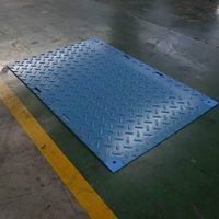 Tapis en plastique HDPE résistant à l'usure pour routes temporaires, protection des sols boueux et gazonnés, tapis de protection pour routes temporaires, tapis de chantier