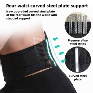Cintura di Supporto Lombare Personalizzata per Uomo, in Acciaio, per Squat Profondi, Sollevamento Pesi, Fitness, Supporto per la Parte Bassa della Schiena - Product Image 2