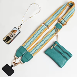 Custom Adjustable Long shoulder <b>strap</b> for mobile phone <b>bag</b> adjustable neck <b>strap</b> for women's <b>bag</b> <b>replacement</b> Polyester Lanyard - Product Image 1