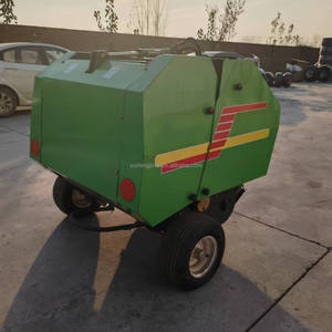 Presse à balles agricole à quatre roues <span class=keywords><strong>pour</strong></span> la collecte de pailles de maïs, broyeur de petites pailles, <span class=keywords><strong>pour</strong></span> la vente en gros et au détail - Product Image 3