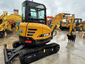 รถขุดขนาดเล็ก SY35U เครื่องจักรก่อสร้างแบบตีนตะขาบ คุณภาพสูง ขายดี - Product Image 2