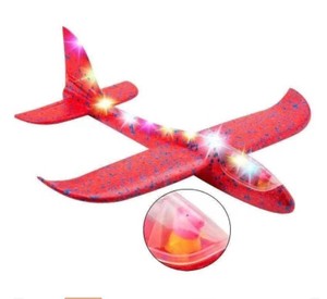 Aeroplano Giocattolo da Lancio Manuale 48CM, Maialino Volante in Schiuma EPP, Aereo RC per Divertimento all'Aperto, Aliante a Inerzia per Giochi per Bambini - Product Image 1