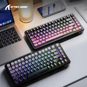 คีย์บอร์ดเกมมิ่ง ATTACK SHARK M86 แบบกลไก ไร้สาย 3 โหมด USB Type-C RGB Backlit Hot Swappable - Product Image 2