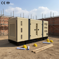 400KW Dieselgenerator 500KVA Superleiser Automatischer Start Fernstart Offener Rahmen ATS Aggregat Hongshengda