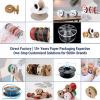 Bobine en carton vide pour filament, tube en papier de 200 mm, bobine de 32 mm pour emballage de filament d'imprimante 3D PLA ABS PETG, recharge et stockage