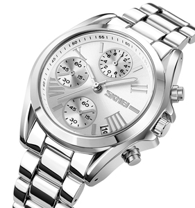 SKMEI 1897 Nouvelle sortie, vente chaude, montre à quartz pour homme de luxe tendance, étanche 3ATM avec cadran en verre - Product Image 3