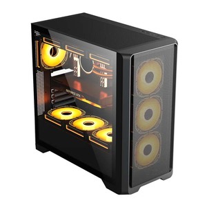 Boîtier <span class=keywords><strong>PC</strong></span> ATX étendu pour jeux LY, nouveau, boîtier d'ordinateur personnalisé OEM, <span class=keywords><strong>tour</strong></span> moyenne, ordinateurs bon marché avec filtre anti-poussière - Product Image 2