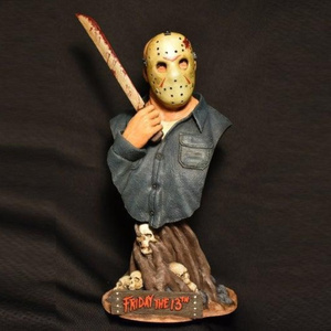 Statue <span class=keywords><strong>d</strong></span>écorative <span class=keywords><strong>d</strong></span>'intérieur de <span class=keywords><strong>film</strong></span> <span class=keywords><strong>d</strong></span>'<span class=keywords><strong>horreur</strong></span> <span class=keywords><strong>d</strong></span>'Halloween en résine écologique pour cadeaux de fête ou de collection - Product Image 6
